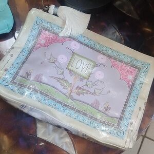 Papaya New LOVE ❤️ Oversized Zipper Makeup Bag